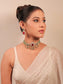 Wardeen R&G Kundan Choker Set