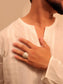 Vanya Silver Tribal Finger Ring