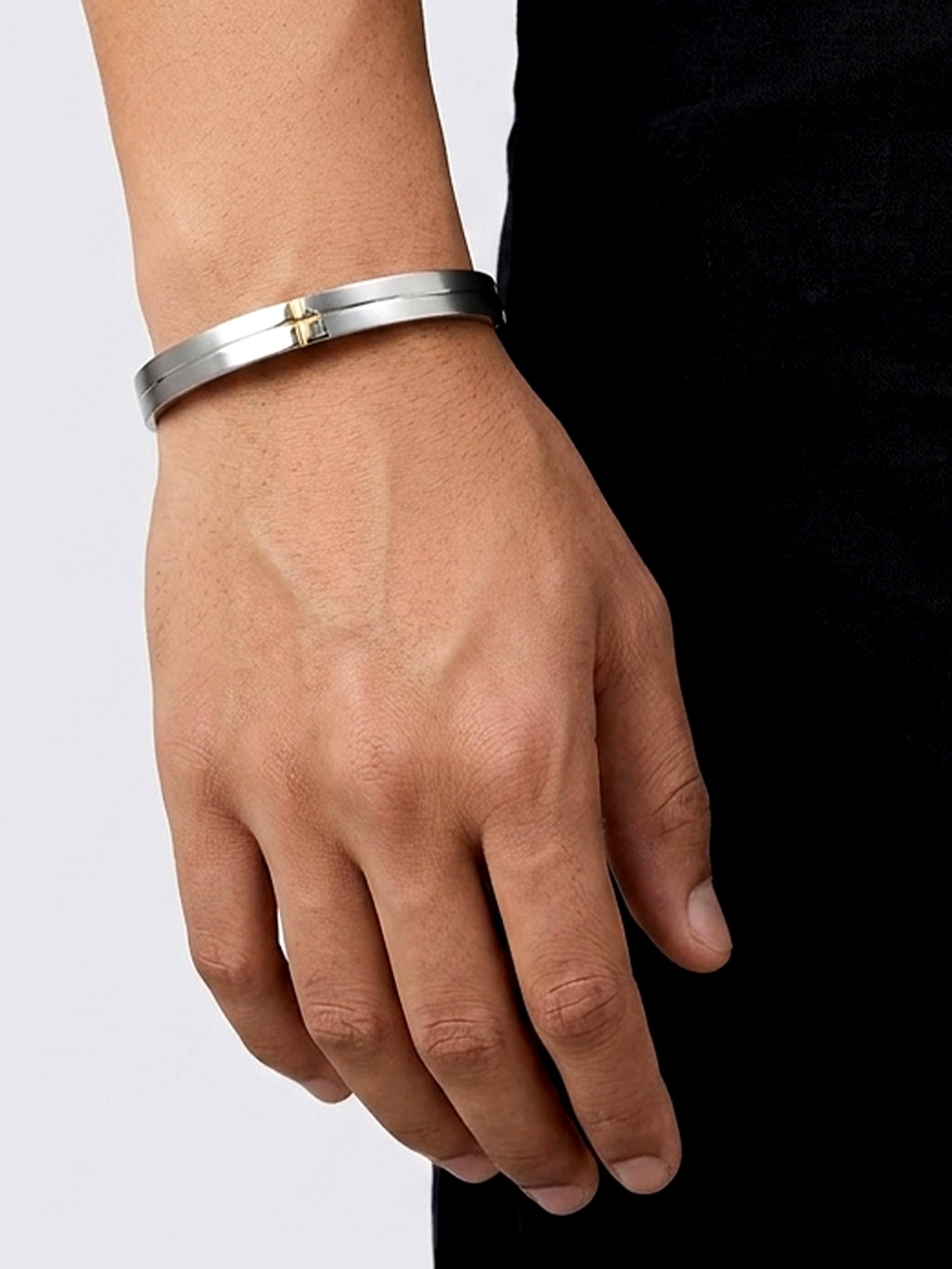 Nouf Silver Men's Bracelet