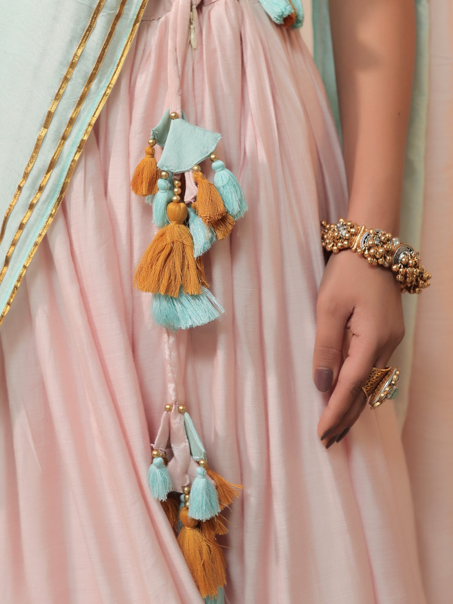 Insiyah Lehenga with Jewellery