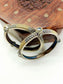 Abhinta White Oxidized Bangles