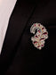 Sarvesh Ruby Men's Brooch