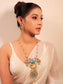 Manika Multi Colour Long Kundan Set