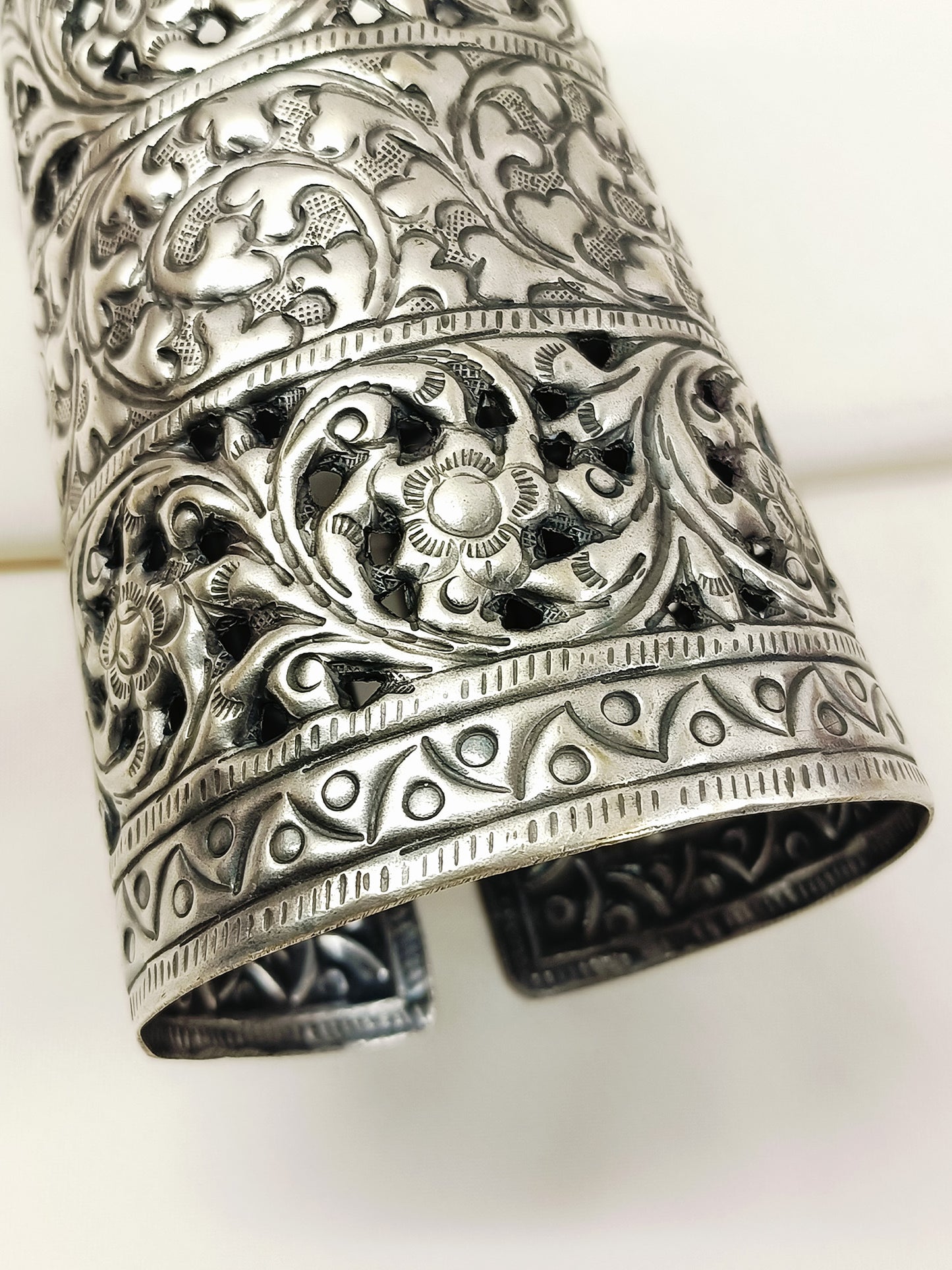 Asher Silver Oxidized Bracelet