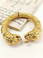 Mihir Golden Men's Royal Lion Kada