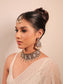 Chinky White Polki Necklace Set