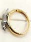 Ikshit Golden Leopard Men's Bracelet Ring Combo