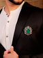 Naksh Green Men's Brooch