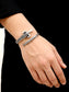 Pratyush Silver Men's Bracelet