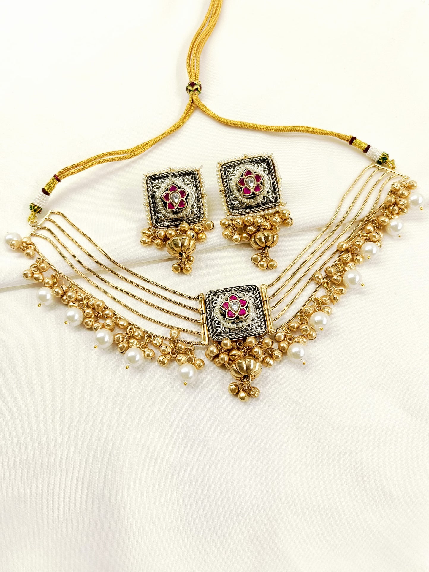 Ashnoor Ruby Boutique Choker Set