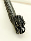 Arian Black Men's Dragon Scale Bracelet
