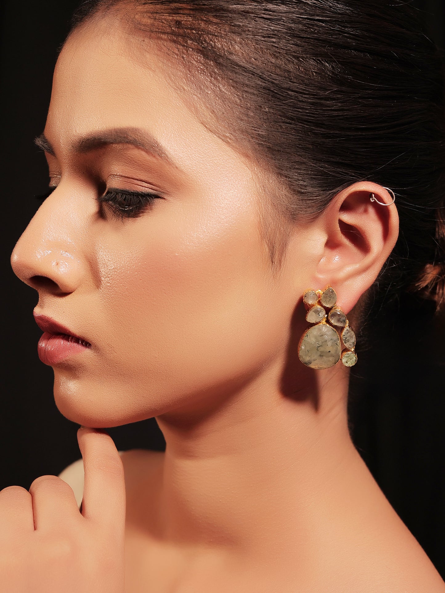 Mauli Mint Green Boutique Earrings