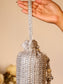 Gopi Silver Potli Bag