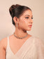 Riyanshi White Victorian Necklace Set