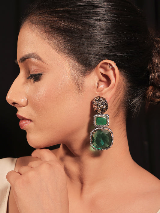 Parini Green Victorian Earrings