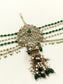 Chanchal Green Hair Brooch