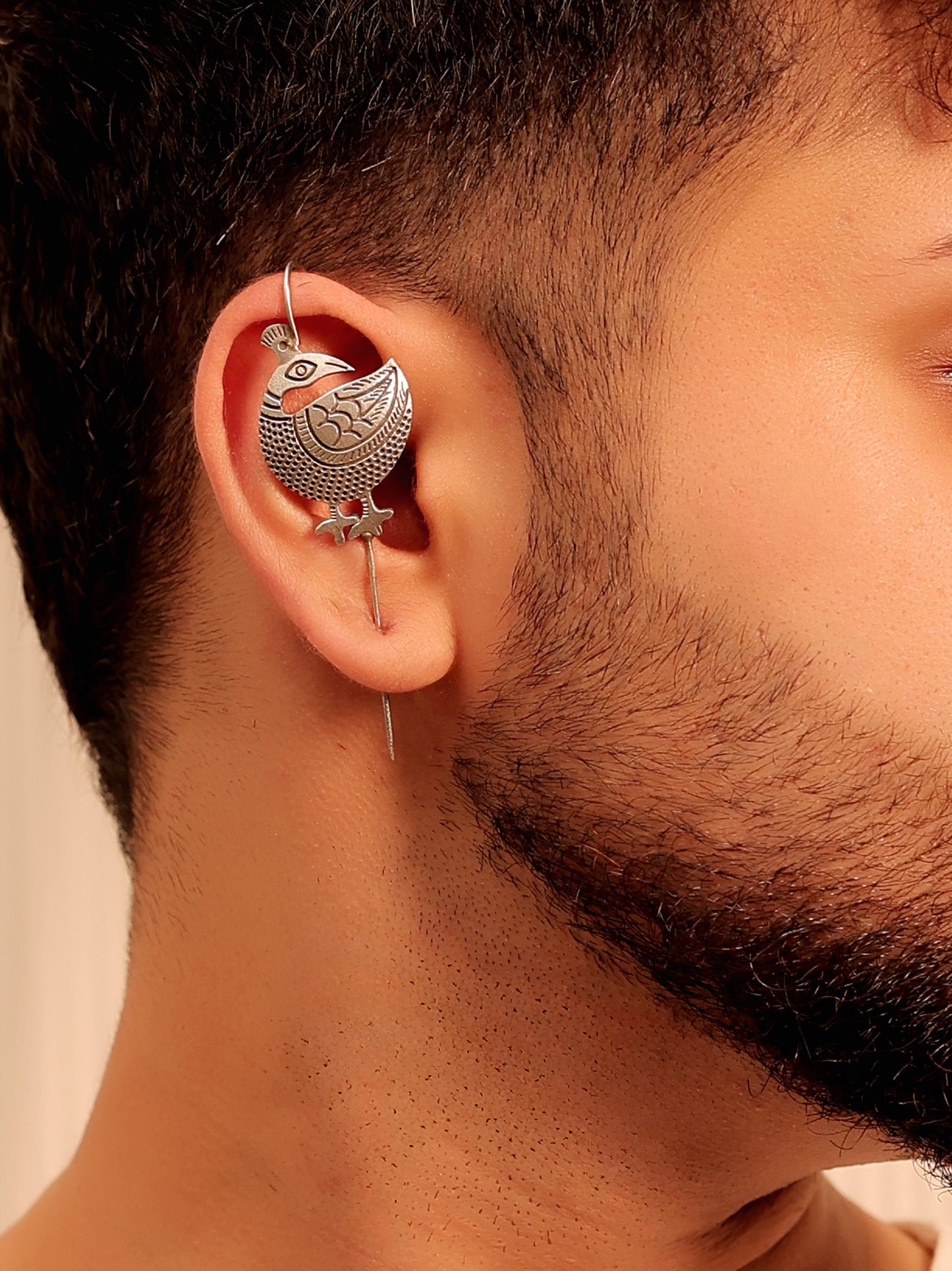 Harsh Plain Men's Earcuffs