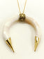 Agastya White Bone Men's Neckpiece