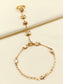 Mahika White Kundan Hathphool [Price Is For Single Piece]