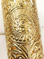 Paisley Golden Filigree Wide Cuff Bracelet