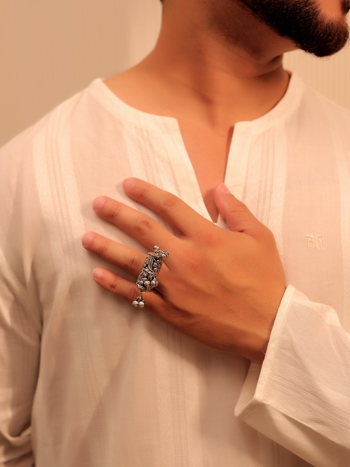 Barbara Plain Men's Finger Ring