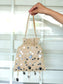 Meadow Golden Potli Bag