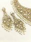 Adra White Victorian Bridal Necklace Set