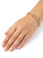 Ayla White American Diamond Bracelet