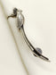 Radhika Plain Oxidized Bird Earcuffs
