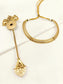 Kairav Ruby Men's Gold Hasli Neckpiece