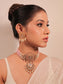Zareen Baby Pink Kundan Choker