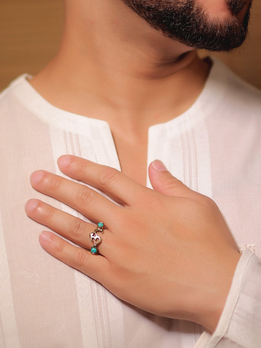 Melis Firozi Men's Finger Ring