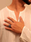 Adrian Blue Men's Finger Ring