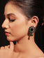 Sashwin Green Victorian Earrings