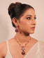 Seenu Maroon Boutique Necklace Set