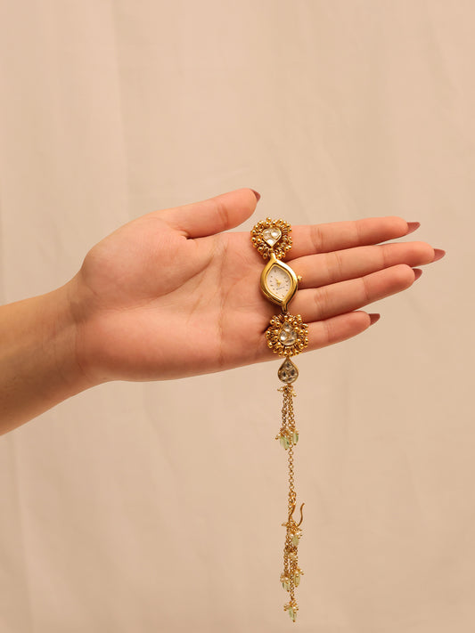 Shirsti's Paachi Kundan Watch