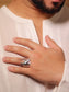 Noemie Silver Men's Finger Ring