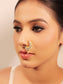 Serenity White Kundan Nath