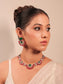 Esra R & G American Diamond Necklace Set