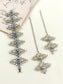 Deborah Lavender 92.5 Silver American Diamond Two In One Bracelet