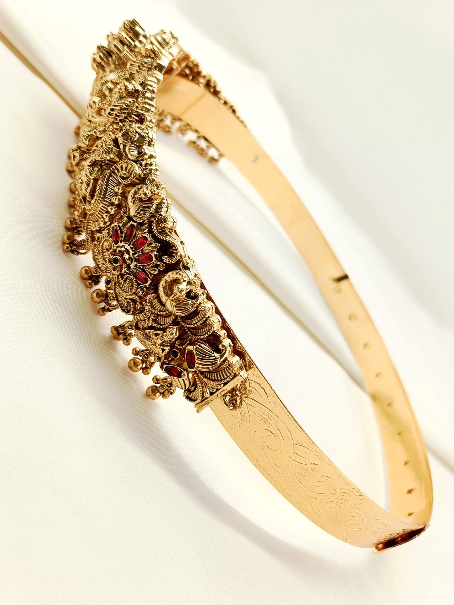 Daliha Plain Antique Waist Belt/kamar Bandh
