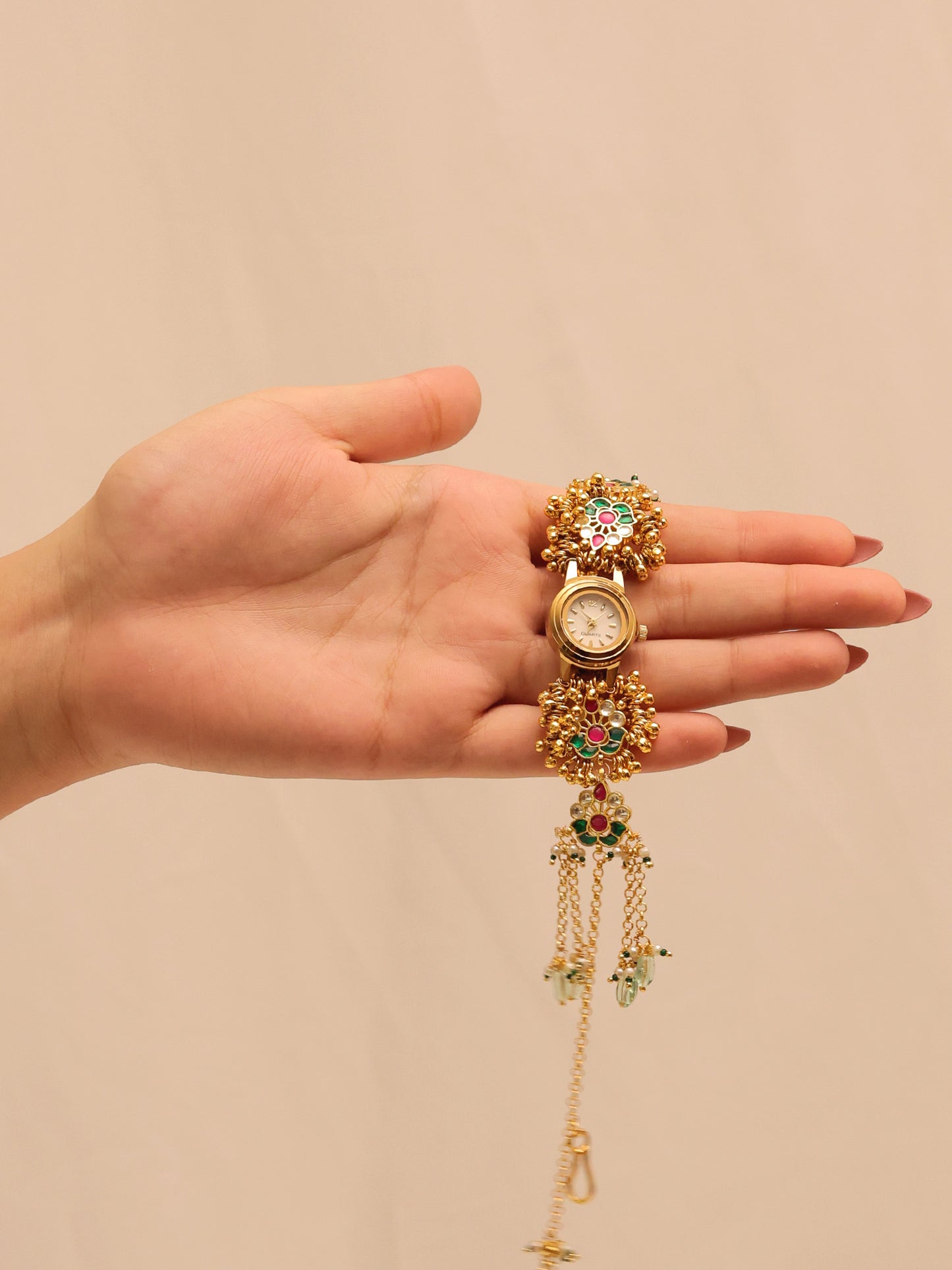 Gatha's Paachi Kundan Watch