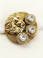 Aarohit Sher Mukut Lion Kundan Men's Brooch