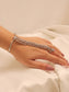 Shefali White American Diamond Hathphool [Price Is For Single Piece]