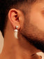 Ivaan Grey Men's Earring