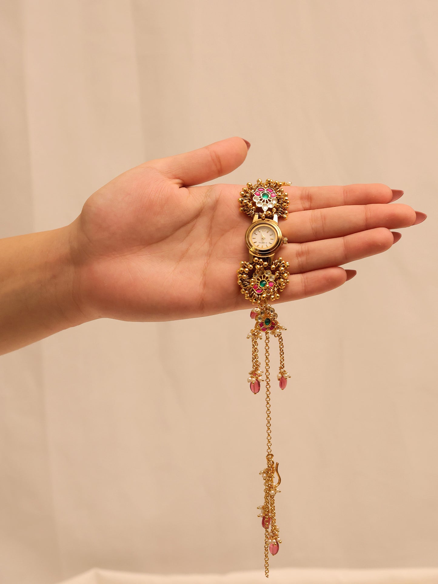 Ishmeen's Paachi Kundan Watch
