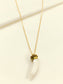 Apayajit White Bone Men's Neckpiece