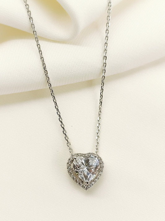 Rohana 92.5 Silver American Diamond Pendal