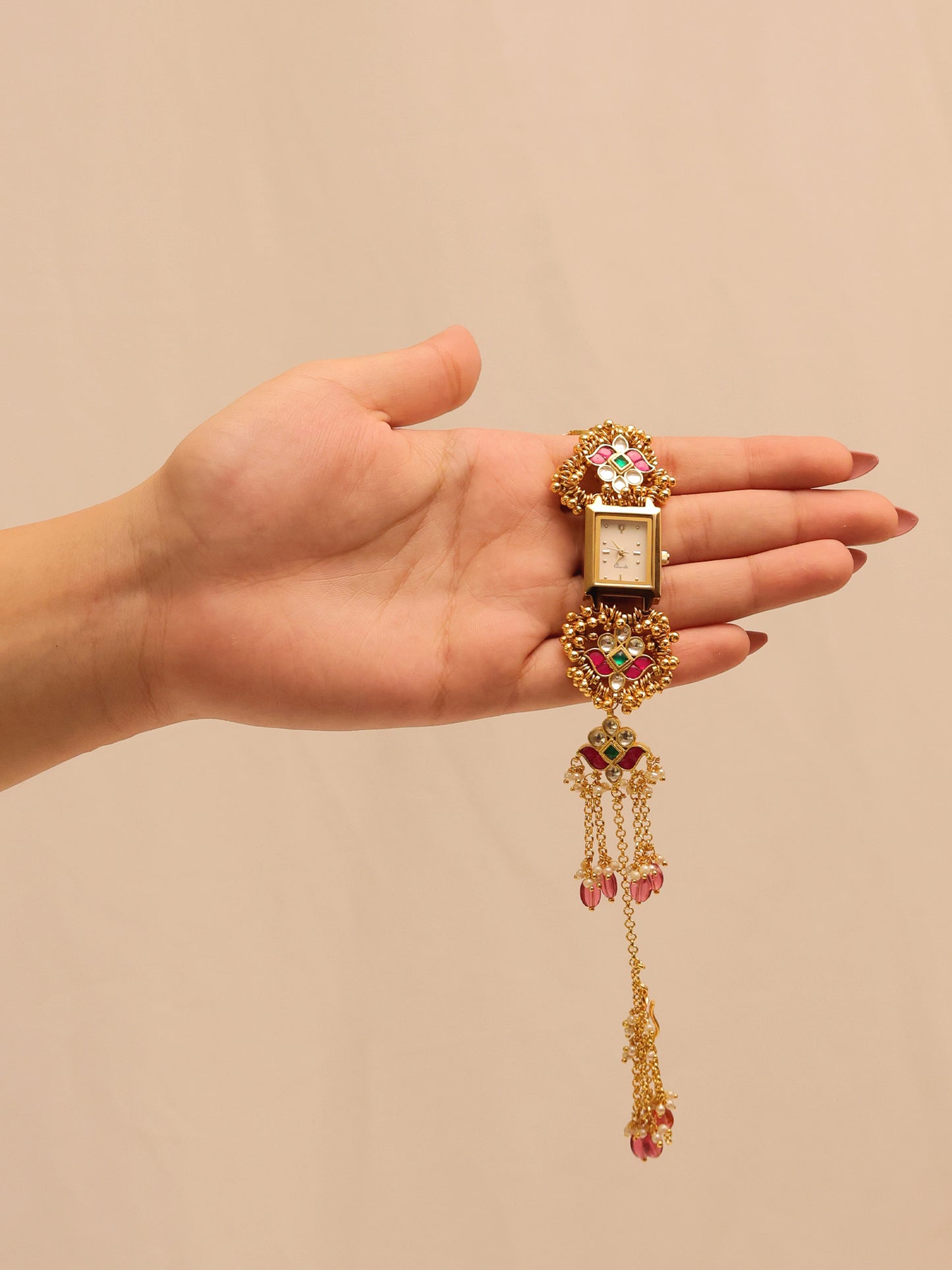 Kamila's Paachi Kundan Watch