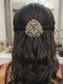 Misti Green Hair Brooch